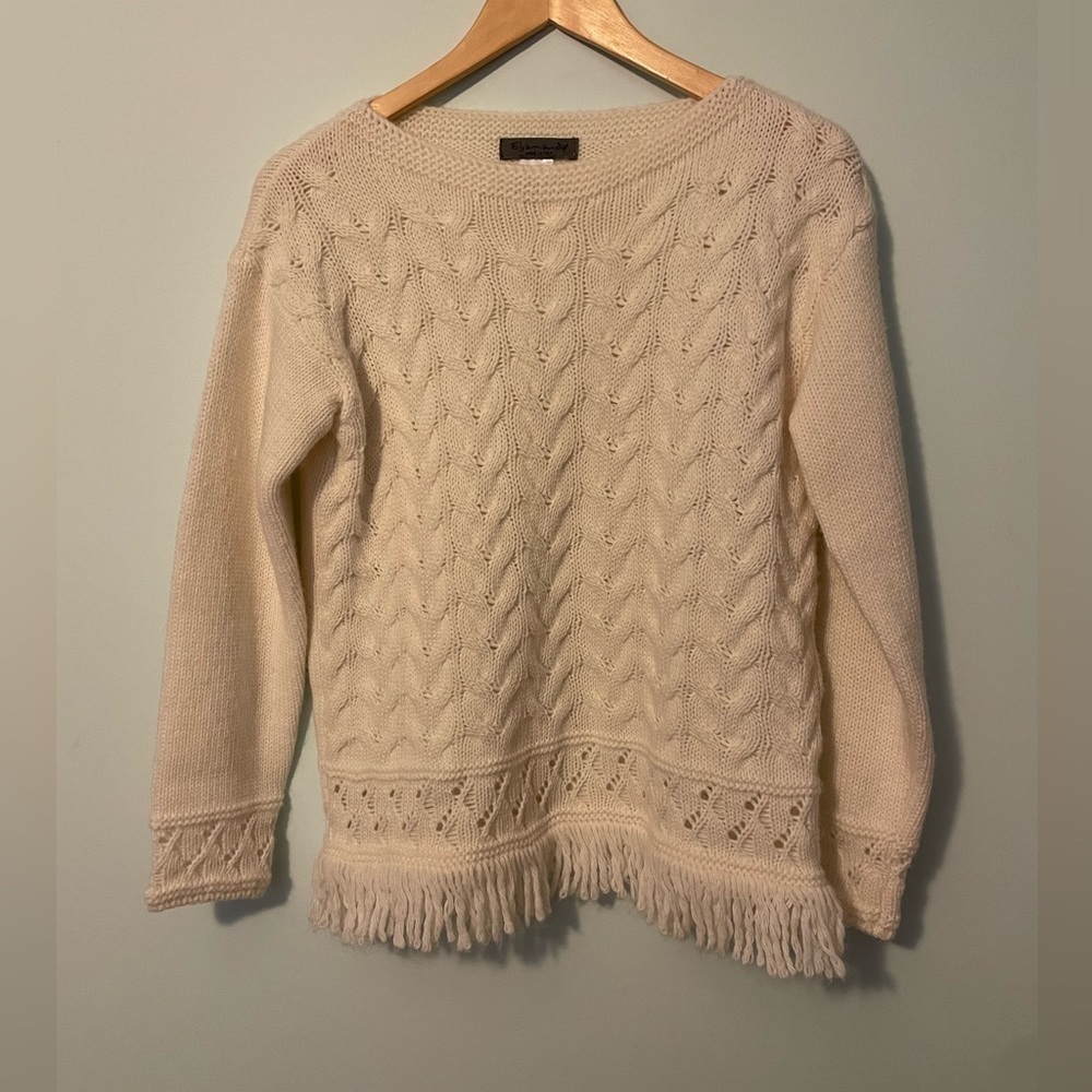 Anthropologie Elsamanda Wool/Alpaca Wool Blend Sweater Small